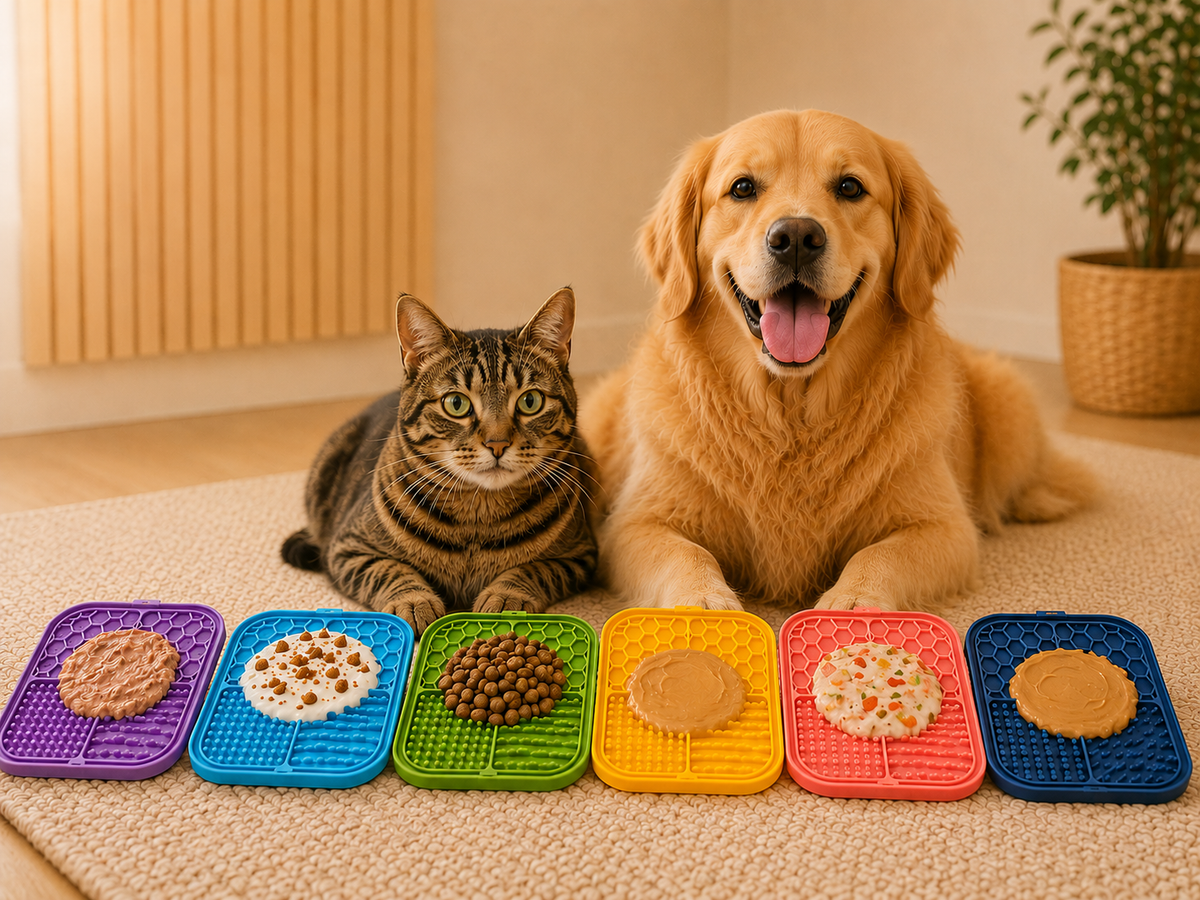 Petaro CalmLick™ — Tapete Interativo Antiestresse para Pets